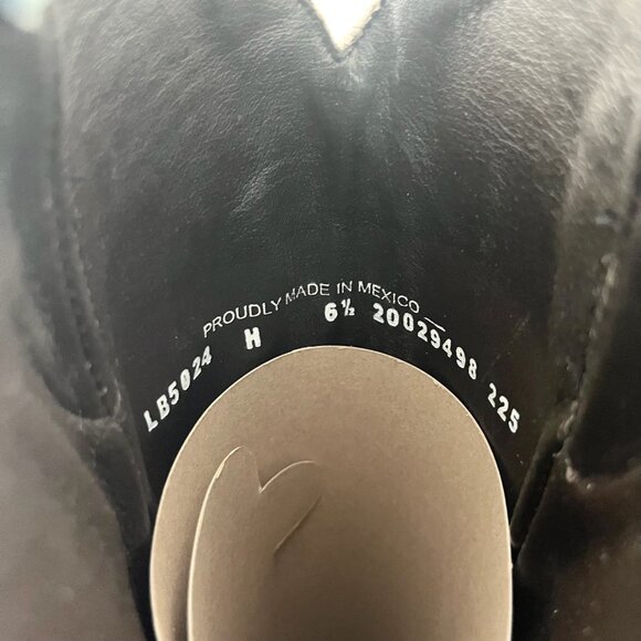 Lane SWEET MEMORIES Knee High Womens Cowboy Boots 6.5 Light Blue Cowgirl Western - Picture 11 of 13